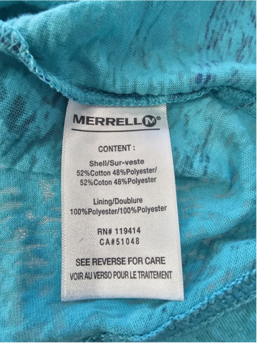 Merrell Green Large Tank Top - Picture 7 of 12